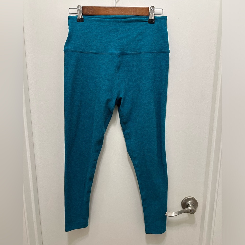 Beyond Yoga Teal High-Waist Leggings